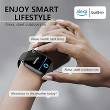 Load image into Gallery viewer, Smart Watches for Men/Women,1.8&#39;&#39; Alexa Built-in Fitness Tracker Watch with Bluetooth Calls, IP68 Waterproof, Heart Rate/Sleep/SpO2/Stress Monitor, 100+ Sport Modes for Android &amp; iPhone
