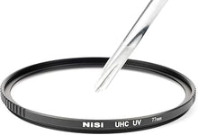 Load image into Gallery viewer, NiSi 43mm UHC UV Protection Filter | 18 Multi-Layer Coatings UHD, Ultra Hard Coating, Nano Coating, Hydrophobic, Scratch Resistant | Ultra-Slim UV Filter for 43mm Camera Lens
