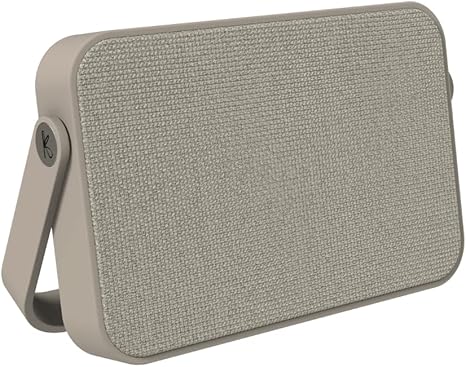 aGROOVE+ Portable Bluetooth Speaker, Water Resistant (IPX4), Up to 30 Hours of Wireless Play, Voice Assistant, Stereo Sound, Wireless Speaker for iPhone, Android, and More (Ivory)