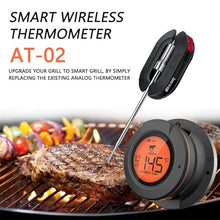 Load image into Gallery viewer, Smart Pro Bluetooth BBQ Meat Thermometer for Grilling-Out Side Wireless Meat Temperature Monitor for Smoker-Waterproof-Supports 4 Probes- Includes 4 Stainless Steel meater Probes
