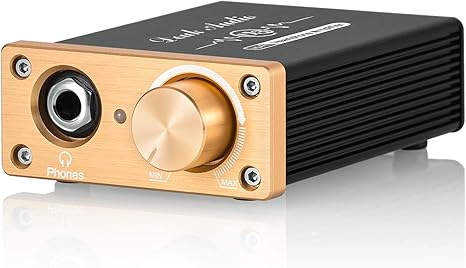 Douk Audio U3 Headphone Amps, Mini Hi-Fi Amplifier for Home Desktop PC 6.35mm / 3.5mm Headsets, Class A, RCA Input, DC 5V