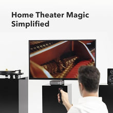 Load image into Gallery viewer, WiiM Amp: Multiroom Streaming Amplifier | Compatible with AirPlay, Google Cast, Alexa | HDMI, Voice Control | Stream from Spotify, Amazon Music, Tidal &amp; More | Space Gray
