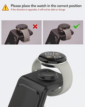 Load image into Gallery viewer, Upgraded 3 in 1 Wireless Charger Compatible with Google Pixel Watch 3/2, Pixel 9 Pro XL/9/Fold/8/7/7A/6 Pro, Pixel Buds Pro/2, Wireless Charging Station for Multiple Devices (Not for Pixel Watch 1)
