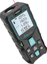 Load image into Gallery viewer, Laser Measurement, DECTEAM 165ft Digital Laser Distance Meter, Accuracy: ±1/16 Inch, Meter/Inch/Feet Units Switchable Backlit LCD and Pythagorean Mode, Measures Distance, Area and Volume (165ft)
