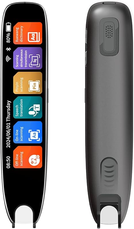 Translation Pen, 142 Language Translator Pen,Text Extract Scanner, Pen Scanner Translation Device, for People with Reading Disabilities and Learners Translation Pen