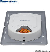 Load image into Gallery viewer, PetSafe Automatic Dog Feeder, 5 Meals, 40 oz Capacity, Plastic, for Dry Food, Multiple Pets
