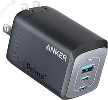 Load image into Gallery viewer, Anker Prime 100W USB C Charger, Anker GaN Wall Charger, 3-Port Compact Fast PPS Charger, for MacBook Pro/Air, Pixelbook, iPad Pro, iPhone 14/Pro, Galaxy S23/S22, Note20, Pixel, Apple Watch, and More
