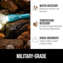 Load image into Gallery viewer, Gorilla Grip Powerful LED 750 FT Water Resistant 5 Adjustable Mode Tactical Flashlight, High Lumens Ultra Bright Zoom Flashlights, Stocking Stuffer Gift, Small Camping Car Mini Flash Light Turquoise
