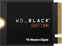 Load image into Gallery viewer, WD_BLACK 1TB SN770M M.2 2230 NVMe SSD for Handheld Gaming Devices, Speeds up to 5,150MB/s, TLC 3D NAND, Great for Steam Deck and Microsoft Surface - WDBDNH0010BBK-WRSN
