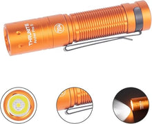 Load image into Gallery viewer, ThruNite Archer Pro S LED EDC Flashlight, Customized Edition with 704 Tactical, 1459 High Lumens Tail Switch, USB C Rechargeable Pocket Penlight for Camping, Outdoor and Indoor - Orange Cool White
