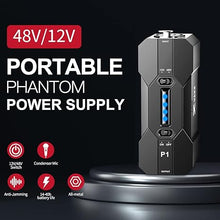 Load image into Gallery viewer, Xvive P1 48V/12V Portable Phantom Power Supply with Rechargeable Battery for XLR Condenser, Shotgun Microphone
