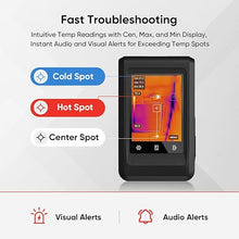 Load image into Gallery viewer, HIKMICRO Thermal Camera Pocket2 256 x 192 IR Resolution Thermal Imaging Camera with 8MP Visual Camera, 25 Hz, Wi-Fi, 3.5&quot; Touch Screen Thermal Imager, IP54, -4°F~752°F
