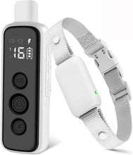 Load image into Gallery viewer, Bousnic Shock Collar for Dogs - Waterproof Rechargeable Dog Electric Training Collar with Remote for Small Medium Large Dogs with Beep, Vibration, Safe Shock Modes (8-120 Lbs) (Grey)
