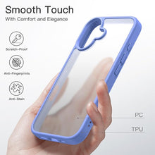 Load image into Gallery viewer, JETech Matte Case for iPhone 16 6.1-Inch, Shockproof Military Grade Drop Protection, Frosted Translucent Back Phone Cover, Anti-Fingerprint (Ultramarine)
