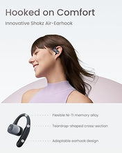 Load image into Gallery viewer, SHOKZ OpenFit Air - Open-Ear Headphones, True Wireless Earbuds, Water Resistant, Secure Earhooks for Daily Use, Black
