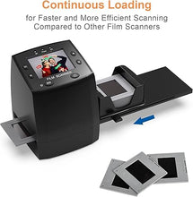 Load image into Gallery viewer, DIGITNOW! 135 Film Negative Scanner High Resolution Slide Viewer,Convert 35mm Film &amp;Slide to Digital JPEG Save into SD Card, with Slide Mounts Feeder No Computer/Software Required
