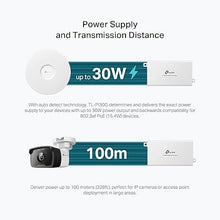 Load image into Gallery viewer, TP-Link TL-PI30G | IEEE 802.3at/af Gigabit PoE+ Injector | Non-PoE to PoE Adapter | Supplies up to 30W | Plug &amp; Play | Desktop/Wall-Mount | Power Over Ethernet | Distance Up to 328 ft. | UL Certified
