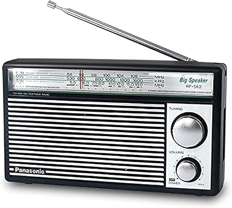 PANASONIC RF-562D AM FM SW Shortwave Transistor Radio - Retro Design (Battery operated)