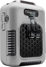 Load image into Gallery viewer, CAZOKASI 2023 Upgrade Waist Clip Fan Wearable Fan Portable Personal Body Fan Powerful 6000mAh Upto 24H Cooling and Heatstroke Prevention Fan (Gray)
