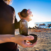 Load image into Gallery viewer, WACACO Minipresso GR, Portable Espresso Machine, Compatible Ground Coffee, Hand Coffee Make, Travel Gadgets, Manually Operated, Perfect for Camping
