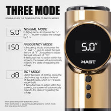 Load image into Gallery viewer, Mast Archer Wireless Tattoo Pen Machine, 5 Star Series Pro Rotary Tattoo Gun with Powerful Motor by Mcore, 2,000mAh Battery by Mastlabs for Run Long Time
