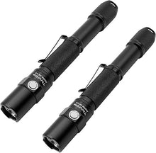 Load image into Gallery viewer, ThruNite 2PCS Archer 2A V3 Cool White LED Flashlight 500 Lumens, Mini AA Flashlight with Lanyard, IPX8 Water-Resistant Dual Switch Outdoor Flash Light - CW
