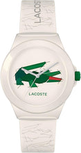 Load image into Gallery viewer, Lacoste Neocroc Men&#39;s and Women&#39;s 3H Quartz Watch, Silicone Strap, Water Resistant Up to 5ATM/50 Meters - Minimalist Elegance - Premium Fashion Timepiece - Gift for Him or Her - 38mm/42mm
