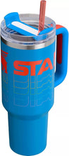 Load image into Gallery viewer, STANLEY Quencher H2.0 FlowState Stainless Steel Vacuum Insulated Tumbler with Lid and Straw for Water, Iced Tea or Coffee (Azure Reverb, 30 oz)
