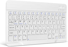 Load image into Gallery viewer, XIWMIX Ultra-Slim Wireless Bluetooth Keyboard -Universal Rechargeable Bluetooth Keyboard Compatible with iPad Pro/iPad Air/iPad 10th/9th/8th/7th/6th/5th/iPad Mini and Other iOS Android Windows Devices
