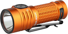 Load image into Gallery viewer, OLIGHT BatonTurbo EDC Rechargeable Flashlight 1000 Lumens, Compact Dual-Switches LED Bright Pocket Flashlights with 510 Meters Long Throw for Search, Rescue and Emergency (Orange)
