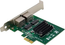 Load image into Gallery viewer, Dual-Port PCIe Gigabit Ethernet Server Adapter with NetXtreme BCM5720-2P Chipset PCI Express 1000M Network LAN Card for Windows Sever Linux Ubuntu VMware
