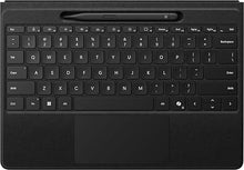 Load image into Gallery viewer, Microsoft Surface Pro Flex Keyboard with Slim Pen Bundle, 2-in-1 Alcantara keyboard for Surface Pro Copilot+ (11th Edition), Pro 9 and 8, Windows 11 Copilot+ PC, Black
