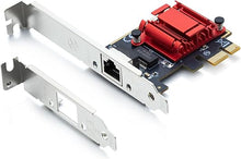 Load image into Gallery viewer, 10/100/1000Mbps Gigabit Ethernet PCI Express NIC Network Card with Intel I210 Chip, Ethernet Server Converged Network Adapter, Single RJ45 Port, PCI Express 2.1 X1, Compare to Intel I210-T1
