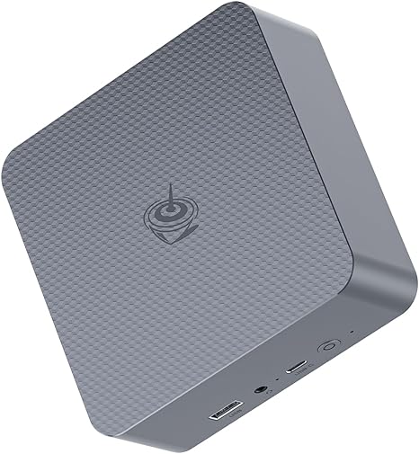 Beelink EQR6 AI Mini PC, AMD Ryzen 9 6900HX(Up to 4.9GHz) 8C/16T, Mini Desktop Computer 32GB DDR5 RAM 1TB NVMe SSD, Micro PC 4K@60Hz Dual HDMI/BT5.2/WiFi 6 for Office/Home/Ai Copilot/W11 Pro