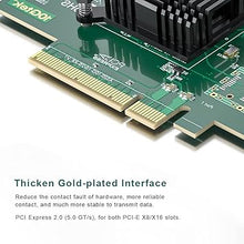 Load image into Gallery viewer, 10Gb PCI-E Network Card NIC Compatible for Intel X520-DA2(Intel E10G42BTDA), Dual SFP+ Port, with Intel 82599EN Controller, 10G PCI Express LAN Adapter Support Windows Server/Windows, Linux, Vmware
