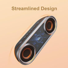 Load image into Gallery viewer, DOSS SoundBox Pro+ P400 Bluetooth Speaker, 50W Stereo Sound with Extra Bass, 26H Playtime, Cool Phantom Mirror Lights, IPX5 Waterproof Speaker for Outdoor, Home, Party, and Electronic Gadgets.
