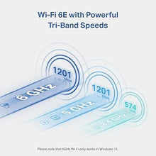 Load image into Gallery viewer, TP-Link WiFi 6E USB Adapter for Desktop PC - (Archer TXE50UH) AXE3000 Tri-Band Wireless Network Adapter, Ultra-Low Latency, MU-MIMO, OFDMA, Refined Security, WPA3, Supports Windows 11/10
