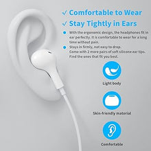 Load image into Gallery viewer, APETOO 3.5mm Headphones Magnetic in-Ear Earphones Wired Earbuds with Microphone Volume Control HiFi Stereo Noise Canceling for iPhone, Samsung, Computer, Laptop, MP3/MP4, Android, Kids, School Student
