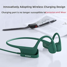 Load image into Gallery viewer, NANK Bone Conduction Headphones, Runner Neo Open Ear Headphones with Bluetooth 5.2, Built-in Dual Mic, Wireless Charging, IP66 Waterproof Wireless Headphones with 10H Playtime for Sports
