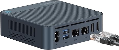 TRIGKEY Mini PC, Intel Twin Lake N150 (4C/4T, UP to 3.6GHz), Key N150 Mini Computer 16GB DDR4 RAM 500GB SSD, Desktop Computer PC Dual HDMI Display/Dual LAN/WiFi5/BT5 for Office/Business