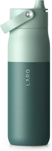 Load image into Gallery viewer, LARQ Bottle Swig Top 34oz - Insulated Stainless Steel Water Bottle With Built-In Silicone Handle | Thermos, BPA Free | Reusable Water Bottle for Sports, Gym, and Travel, Eucalyptus Green

