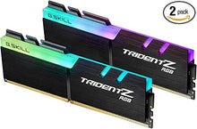 Load image into Gallery viewer, G.SKILL Trident Z RGB Series (Intel XMP) DDR4 RAM 64GB (2x32GB) 3600MT/s CL18-22-22-42 1.35V Desktop Computer Memory UDIMM (F4-3600C18D-64GTZR)
