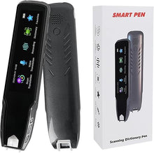 Load image into Gallery viewer, Scanner Translator Pen, Upgrade 112 Language Translation Device with 3.69 Inch Touch Screen, OCR Text to Speech, Wireless Scanning Reading Pen, for Students Adults Dyslexia
