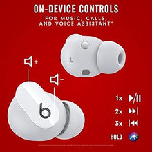 Load image into Gallery viewer, Beats Studio Buds - True Wireless Noise Cancelling Earbuds - Compatible with Apple &amp; Android, Built-in Microphone, IPX4 Rating, Sweat Resistant Earphones, Class 1 Bluetooth Headphones - White
