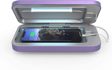 Load image into Gallery viewer, PhoneSoap 3 UV Cell Phone Sanitizer and Dual Universal Cell Phone Charger | Patented and Clinically Proven 360 Degree UV Light Sanitizer | Cleans and Charges All Phones (Periwinkle)
