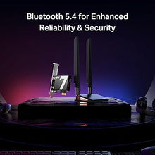 Load image into Gallery viewer, TP-Link WiFi 7 BE9300 PCIe WiFi Card for Desktop PC(Archer TBE550E), Tri-Band Wireless Adapter, Bluetooth 5.4, Multicolor Status LED, Supports AMD/Intel Motherboard, Not Compatible with Windows 10
