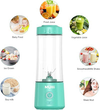 Load image into Gallery viewer, Mulli Portable Blender,USB Rechargeable Personal Mixer for Smoothie and Shakes, Mini Blender with Six Blades for Baby Food,Travel,Gym
