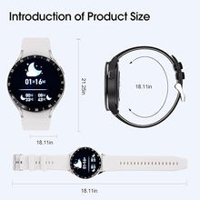 Load image into Gallery viewer, Smart Watch with Earbuds, 2 in 1 Sports Watch with Wireless Earphones, 1.39&quot; IPS Large Touch-Screen IP67 Waterproof Rugged Fitness Tracker (Answer/Calls) Smartwatch (White)
