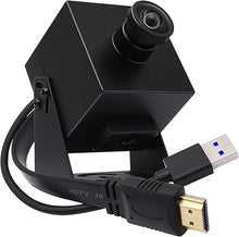 Load image into Gallery viewer, SVPRO HDMI Camera 4K USB3.0 Webcam 60FPS Wide Angle USB Camera 120 Degree M12 Lens Streaming Camera 4K 60FPS H.264 External Computer Camera,TV Camera
