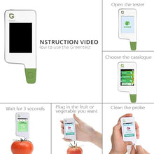 Load image into Gallery viewer, Greentest, High Accuracy Food Detector, Nitrate Tester for Fruit and Vegetable,White
